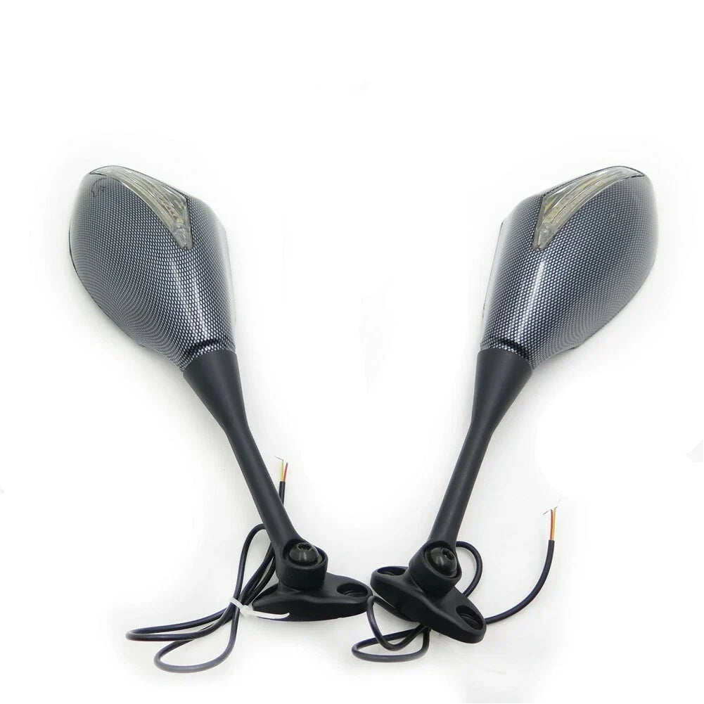 Turn Signal Mirrors for Honda CBR 600RR (2003–2012) & CBR 1000RR (2004–2007) Carbon Cl