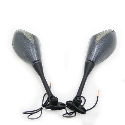 Turn Signal Mirrors for Honda CBR 600RR (2003–2012) & CBR 1000RR (2004–2007) Carbon Cl