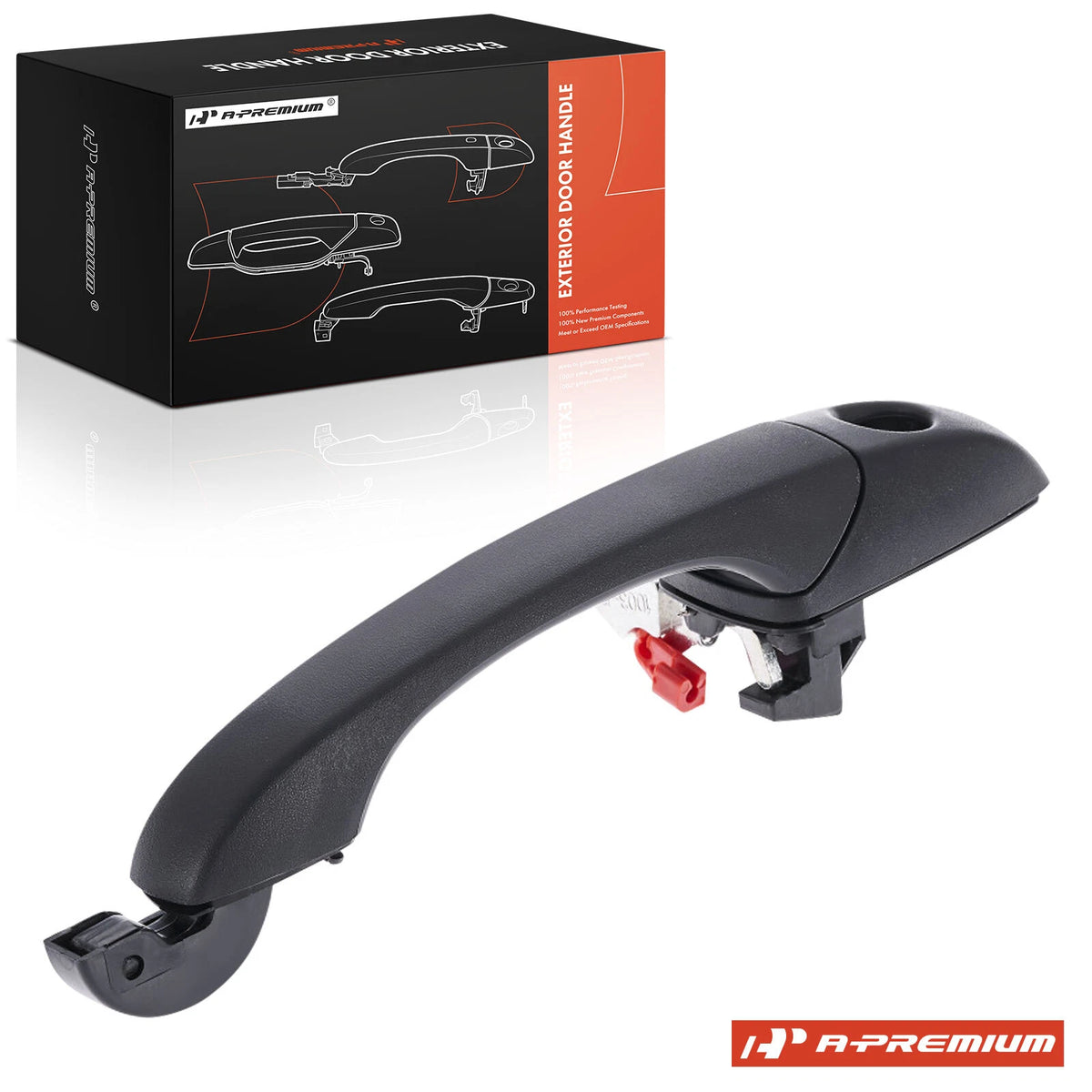 Front Left Exterior Door Handle w/ Keyhole for Jeep Compass (2007–2017) 5074189AD, 81376