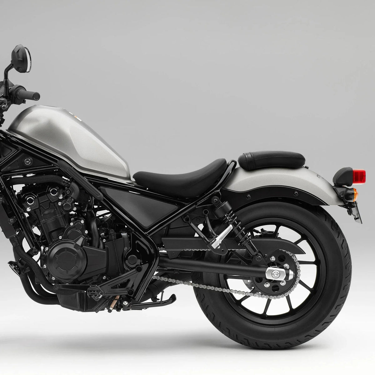 Black Driver & Passenger Seats for Honda Rebel CMX300 (2017–2024)