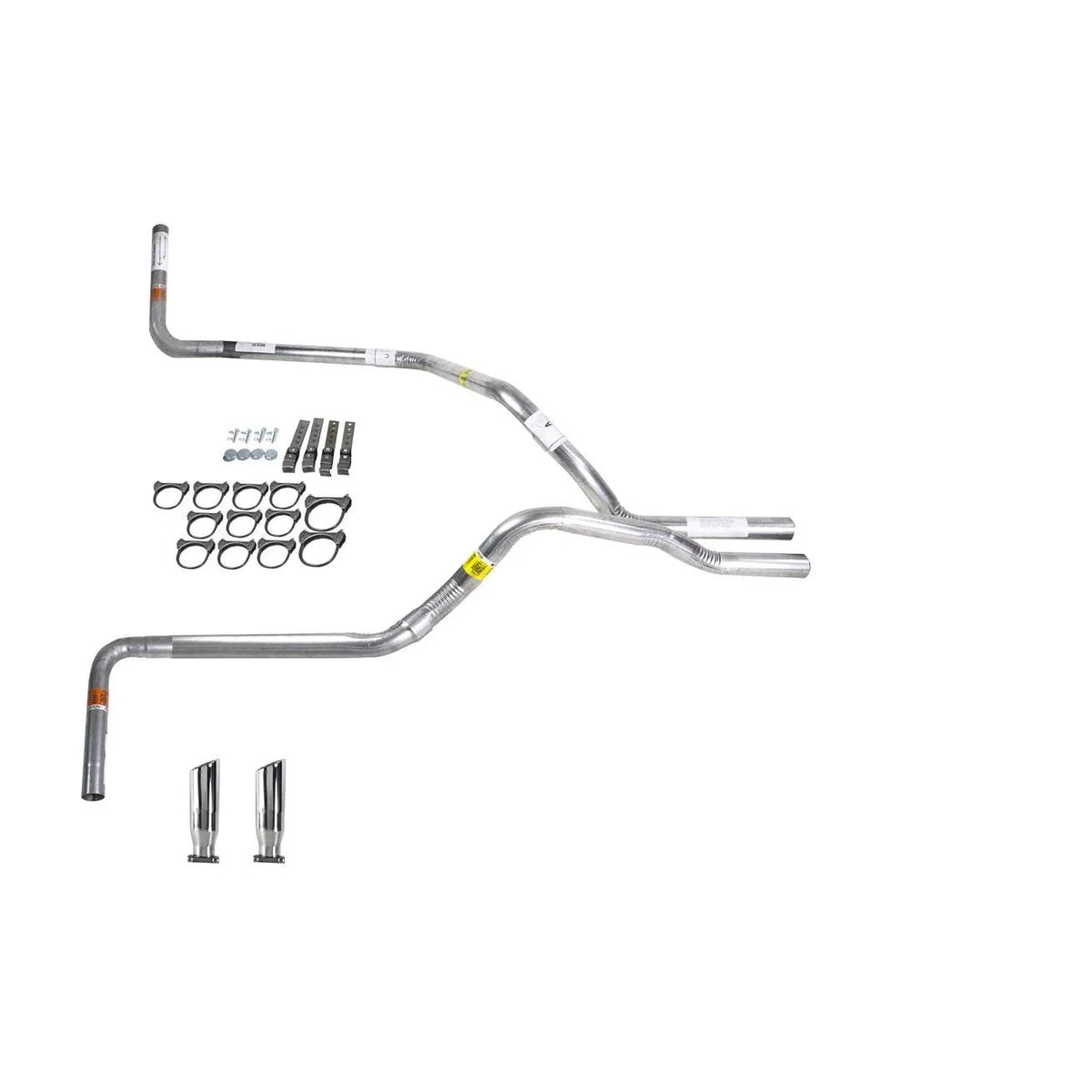 Dual Exhaust Pipe 2.5" No Muffler for Titan (2004–2005)