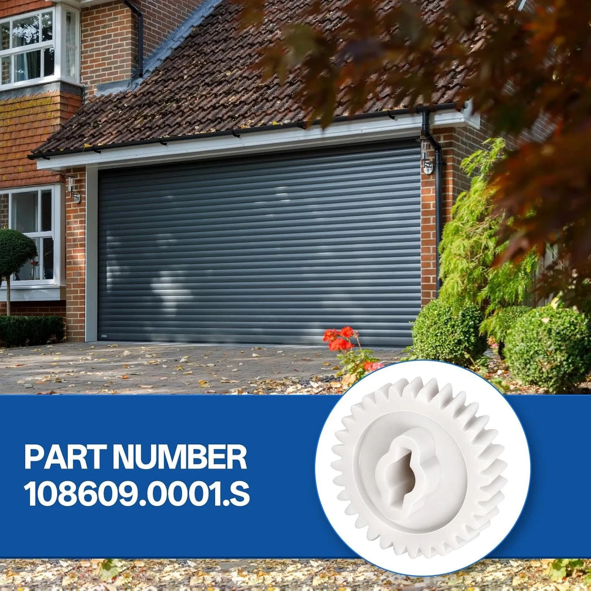 Helical Drive Gear for Overhead Door 456 556