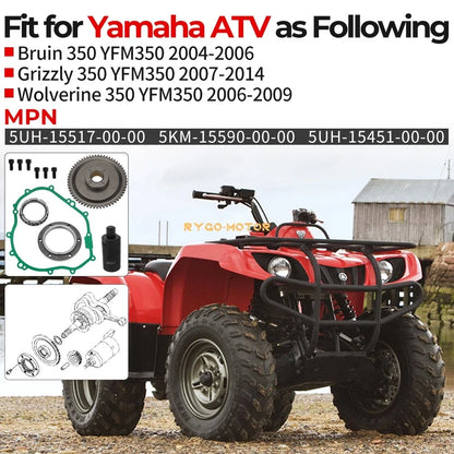 Starter Clutch Kit for Yamaha Bruin 350 YFM350 (2004–2006)