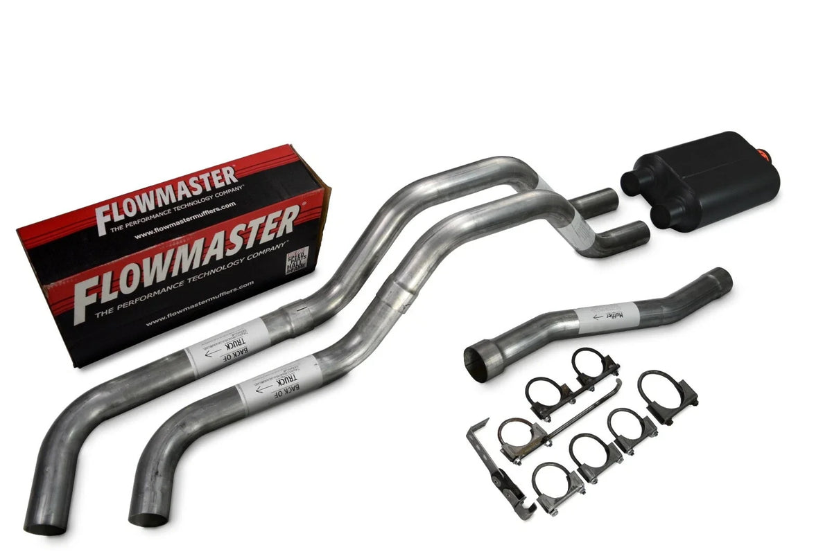 Dual Exhaust System for Nissan Titan (2004–2006) 2.5" Side Exit