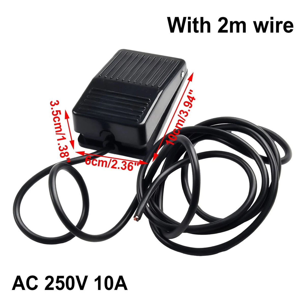 Metal Foot Pedal Switch for Petroleum/Chemical Industry