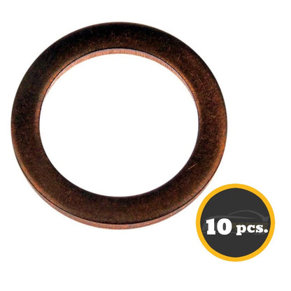 10X Engine Oil Drain Plug Gasket for Volkswagen Jetta (1993–2001) ALX-PAU-RB-097-135-CL360A86