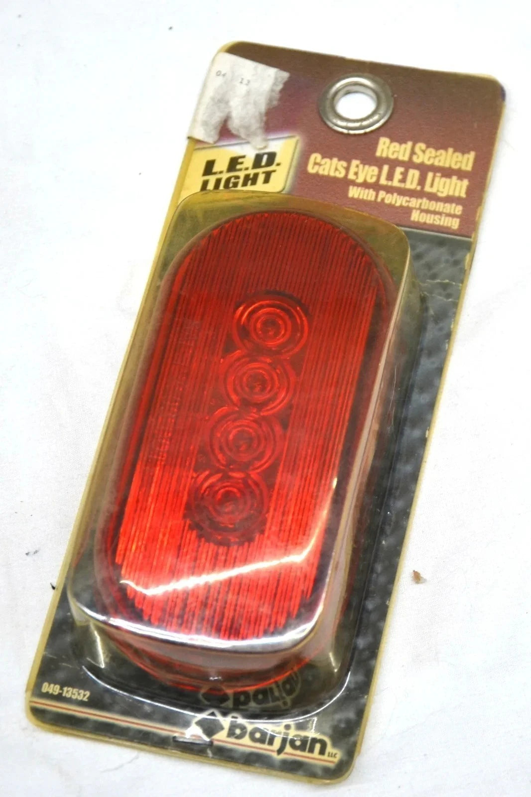 Red Lens 10 LED Cats Eye Light for Universal Vehicles (049-13532)