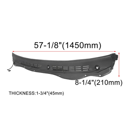 Windshield Wiper Cowl Grille Vent Panel for Chevy Colorado GMC Canyon (2004–2012)