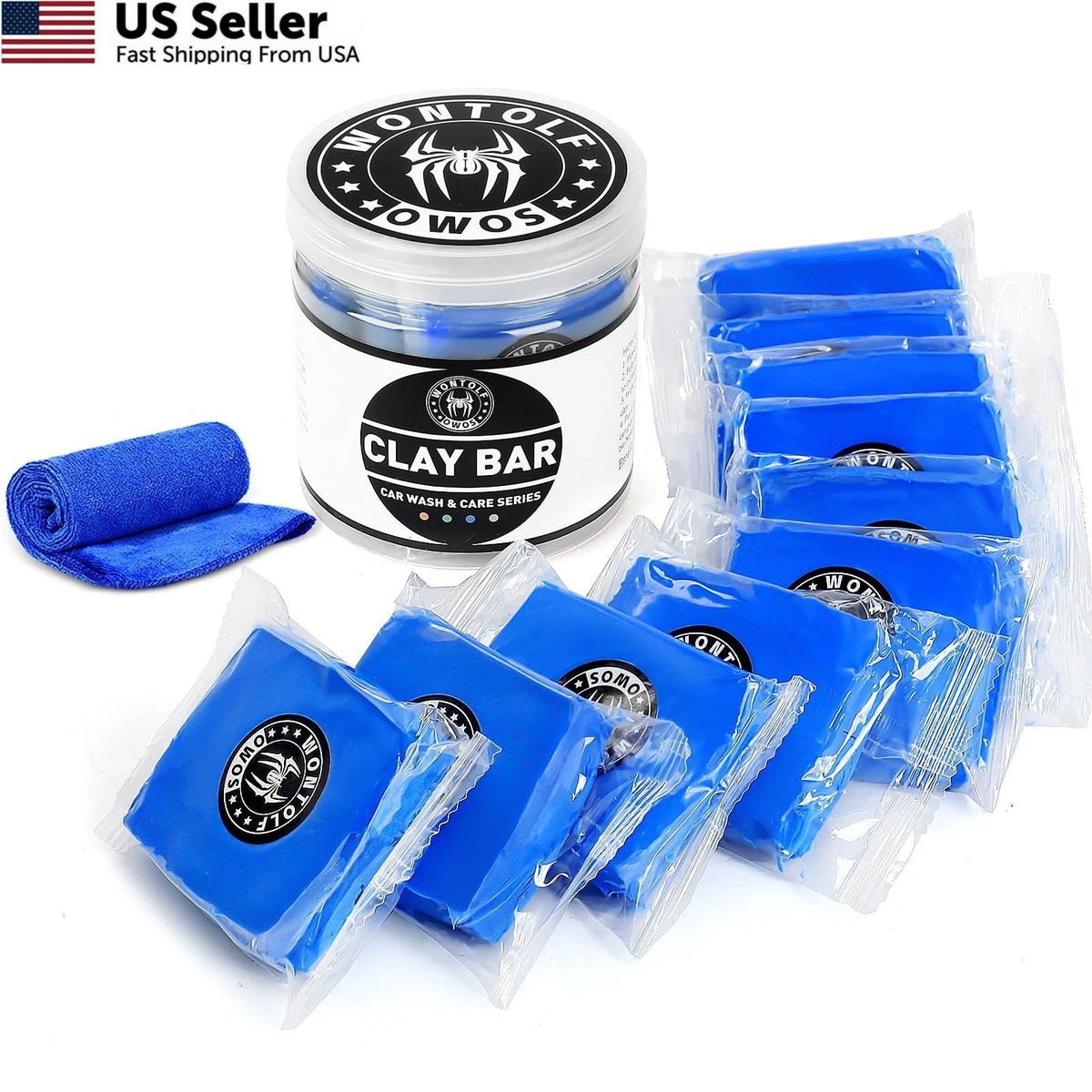10 Pack Clay Bars for Auto Detailing