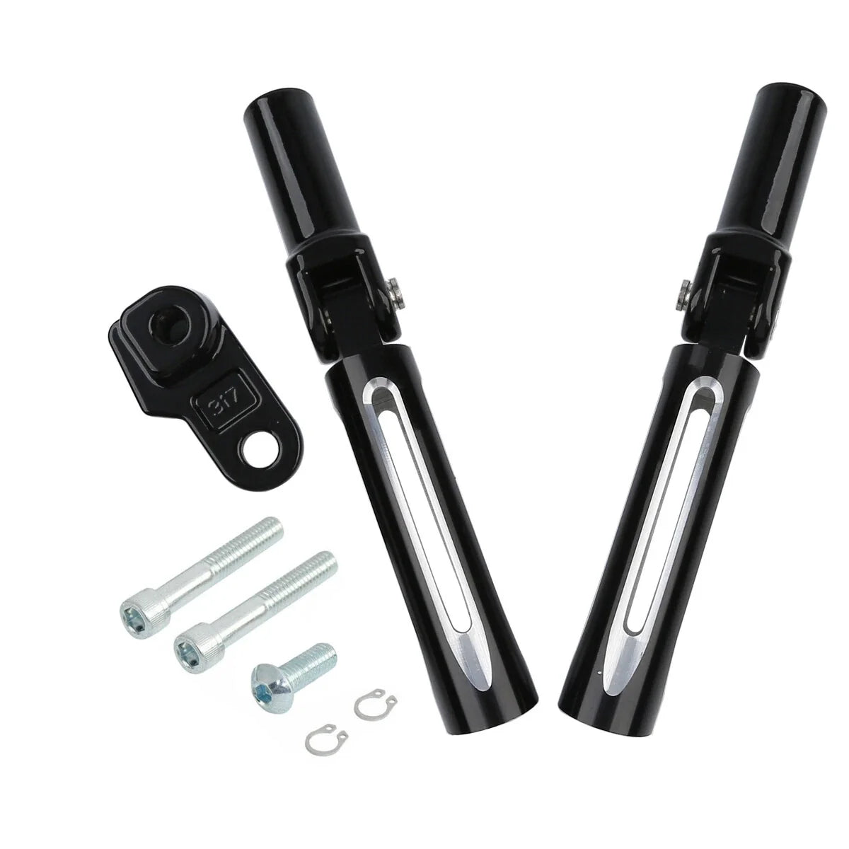 Rear Footpeg Pegs Mount for Harley Softail FLS/FLSS (2012–2017) FLSTSB (2008–2011)