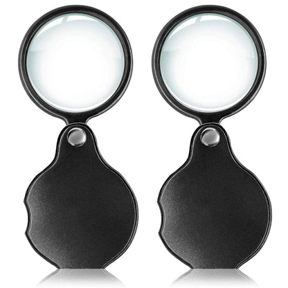2X Small Pocket Magnifying Glass for (2010–2023)