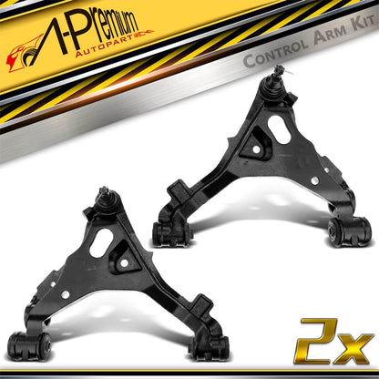 2X Front Lower Control Arm with Ball Joint for Ford F-150 F-250 (1997–2003)