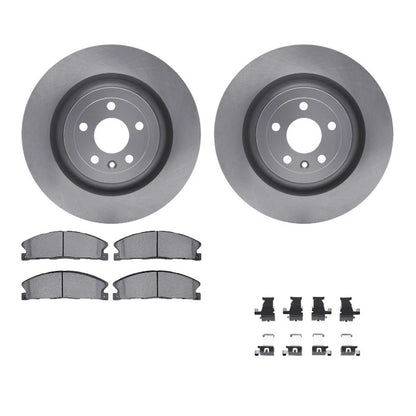 Brake Rotor Set for Lincoln MKS (2013–2016) ALX-PAU-DF-6512-99798-CLA2
