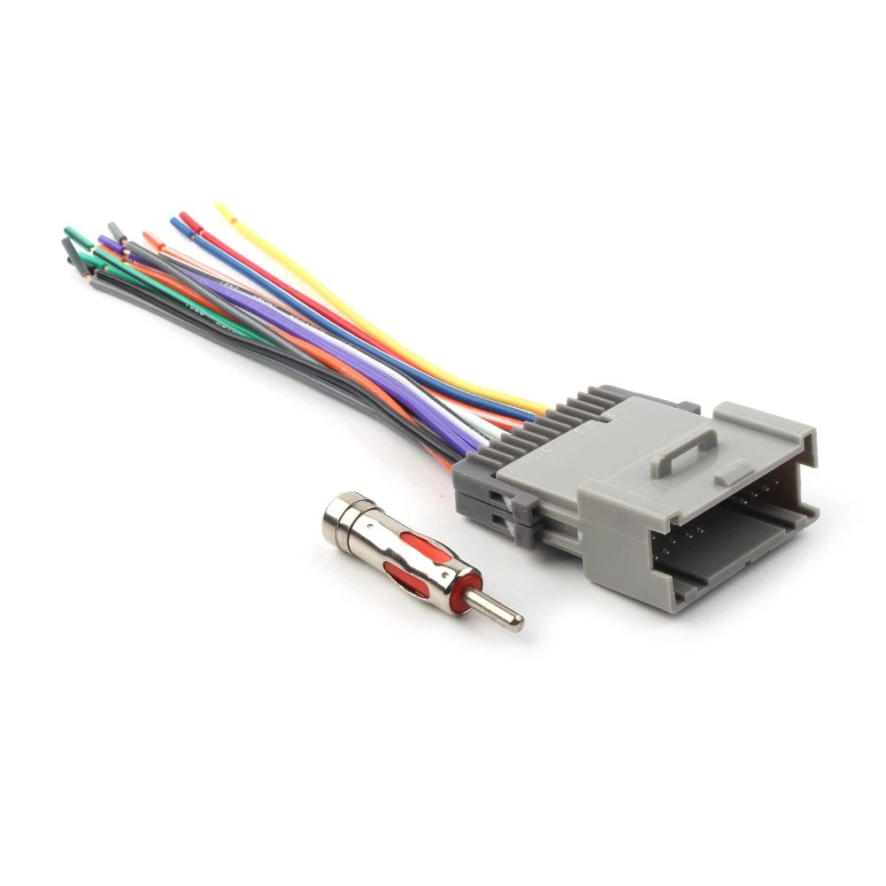 Radio Adapter Wiring Harness Kit with Antenna for Chevrolet