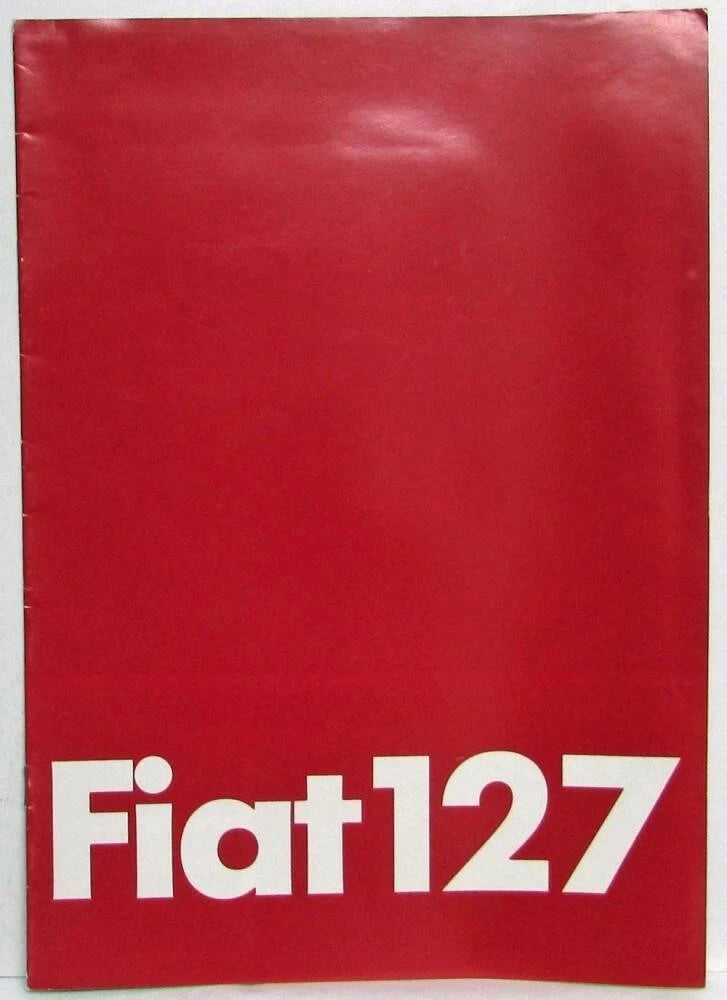 Sales Brochure for Fiat 127 (1978) - Dutch Text