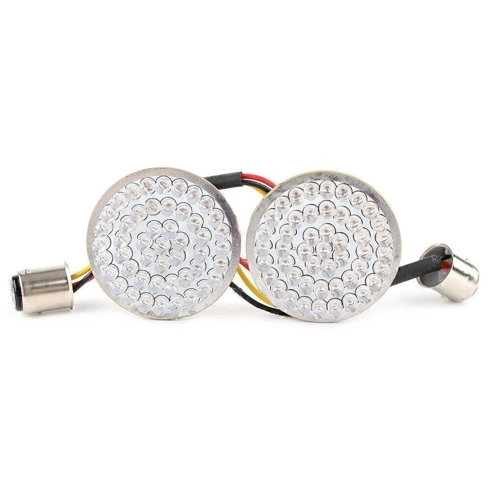 2X LED Turn Signal Light Indicator Bulbs for Harley Honda 