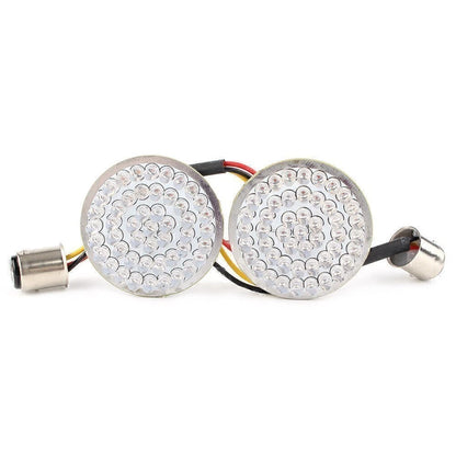 2X LED Turn Signal Light Indicator Bulbs for Harley Honda 