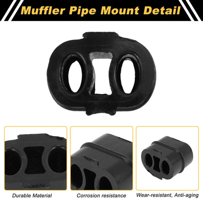 Muffler Exhaust Hanger for Chevy Cruze (2009–2018) 13276148 Rubber Black