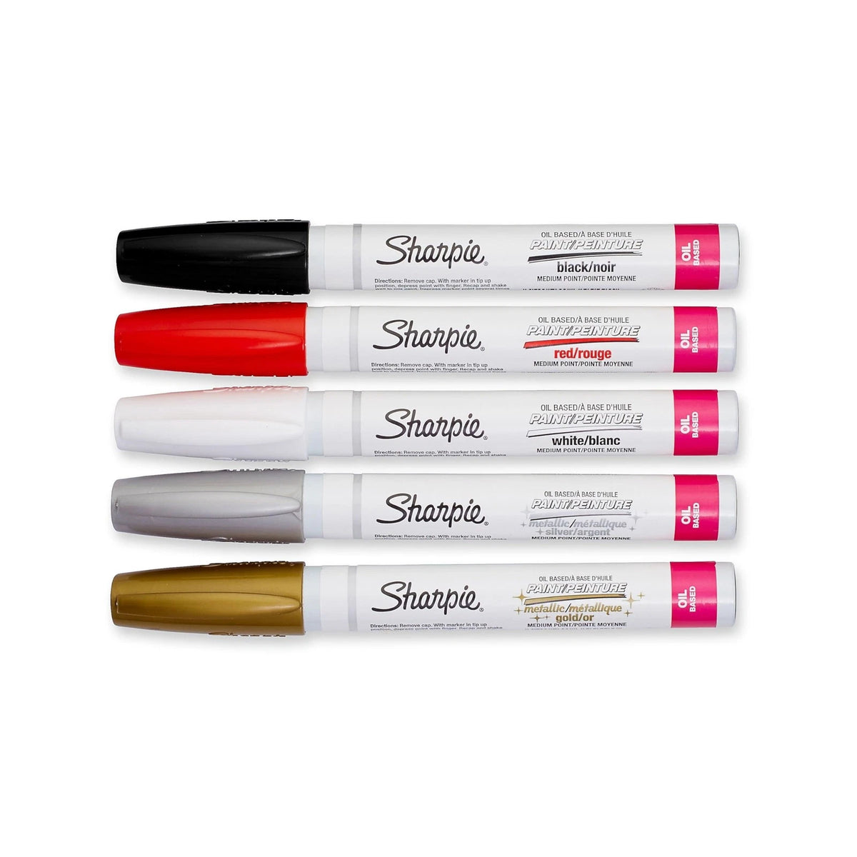 1 Count Sharpie Oil-Based Paint Marker for Assorted & Metallic (Pack of 5)
