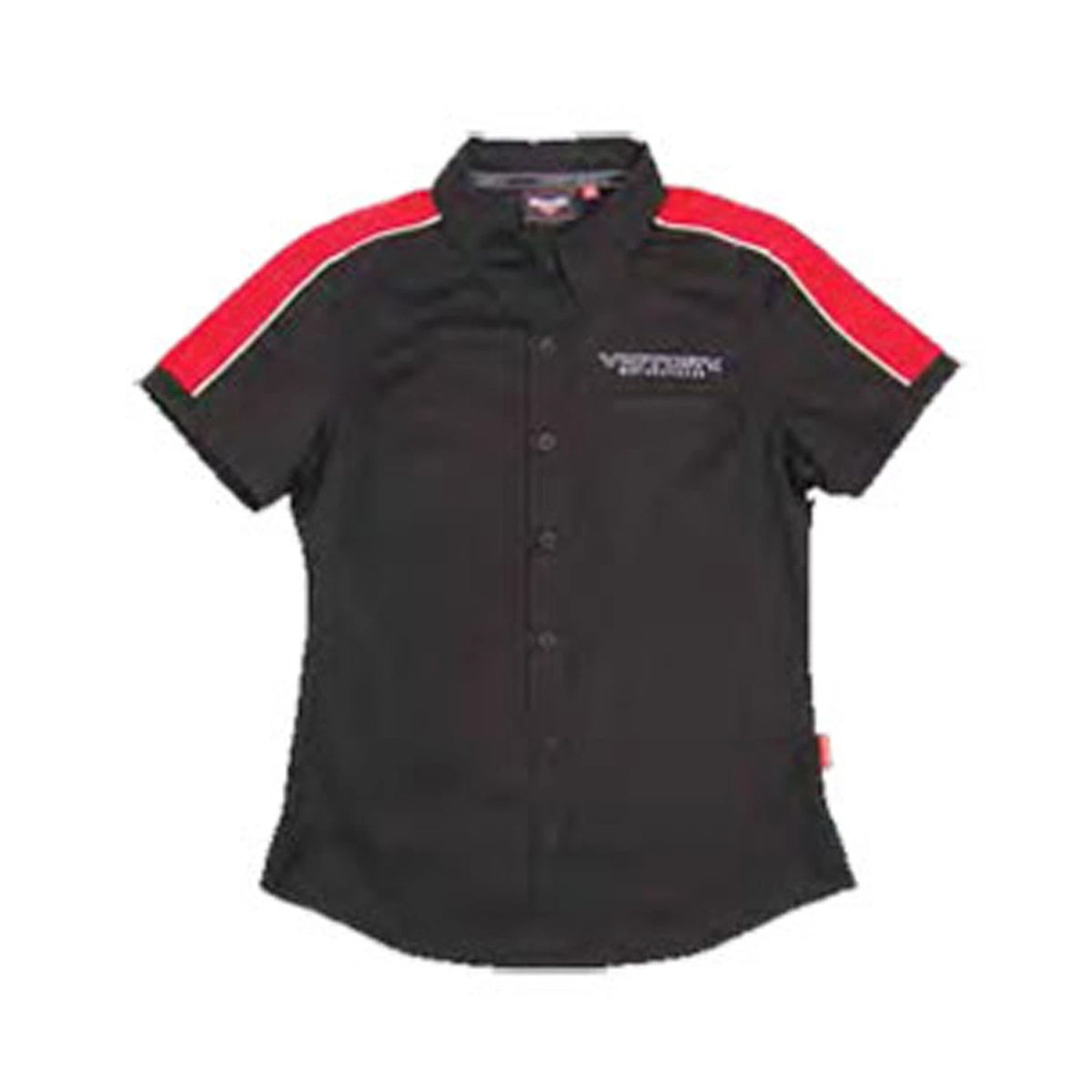 Women's Red & Black Pit Shirt for Victory Motorcycle (286359903)