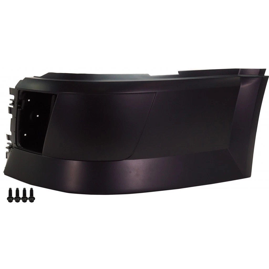 Bumper End for Volvo VNL (2004–2014) Driver Side Plastic Painted Black 82721511