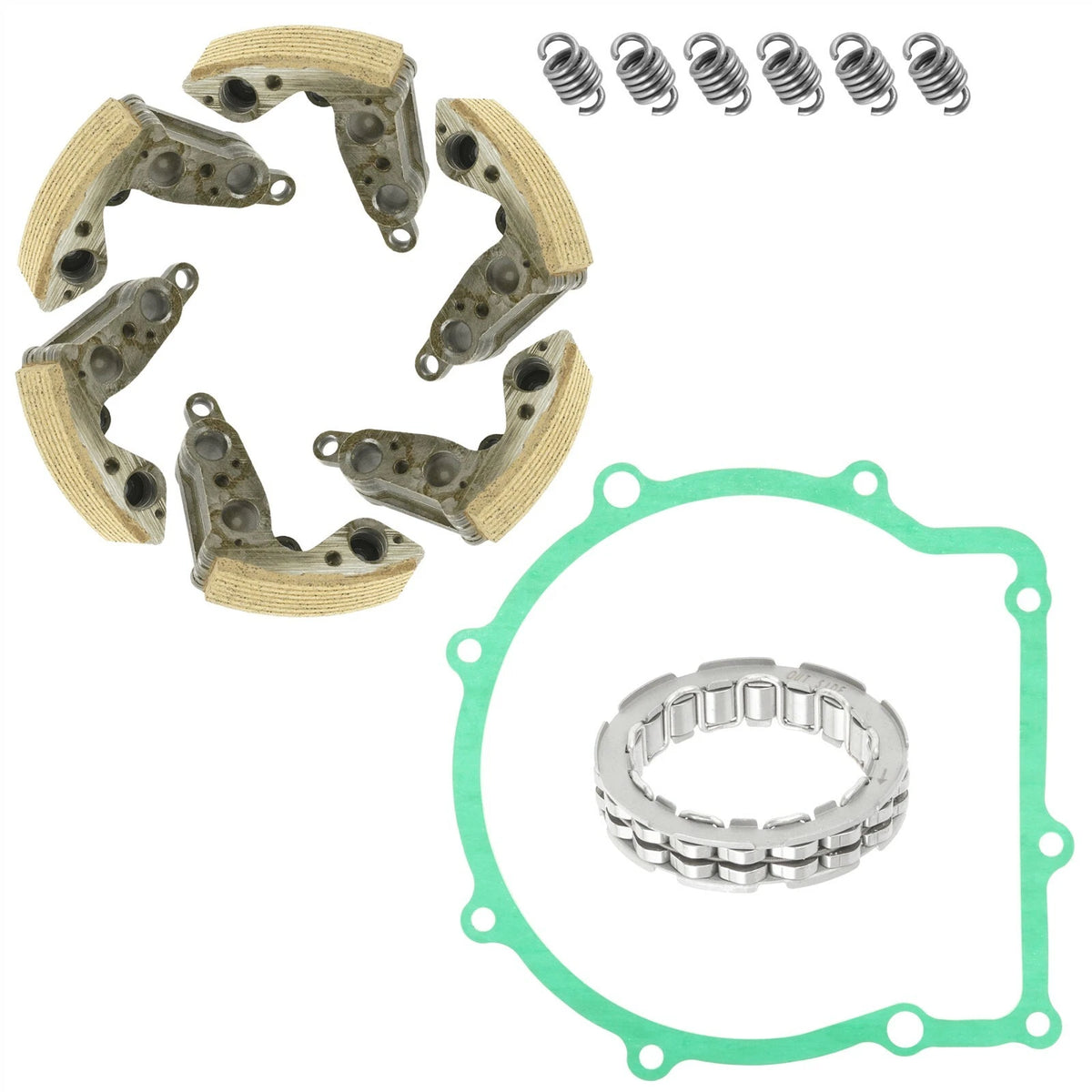Wet Clutch Carrier Shoes for Yamaha Viking 700 (2015-2026) - OW104A2015, 2PG-16620-00-00, 2MB-E6620-00-00, 2MB-E6664-00-00