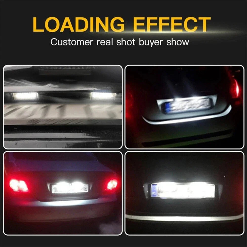 LED License Plate Lights for Toyota Prius RAV4 Venza (2010-2023)