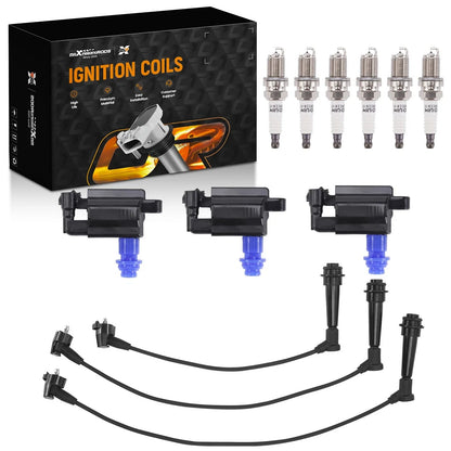 Ignition Coil Wires & Spark Plug for Lexus IS300 (2001–2005), GS300 (1998–2005), Toyota 2JZ-GE