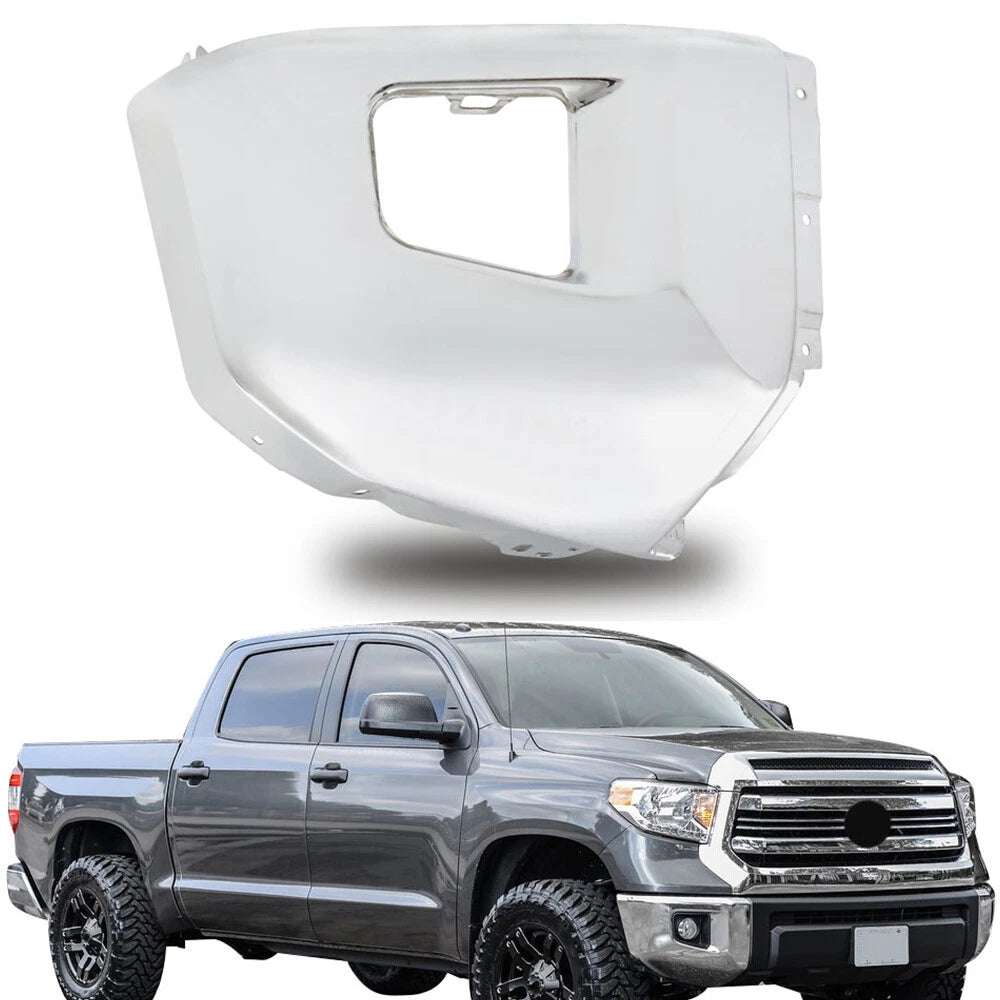 Front Bumper End Cap for Toyota Tundra (2014–2021) 521120C040 Chrome