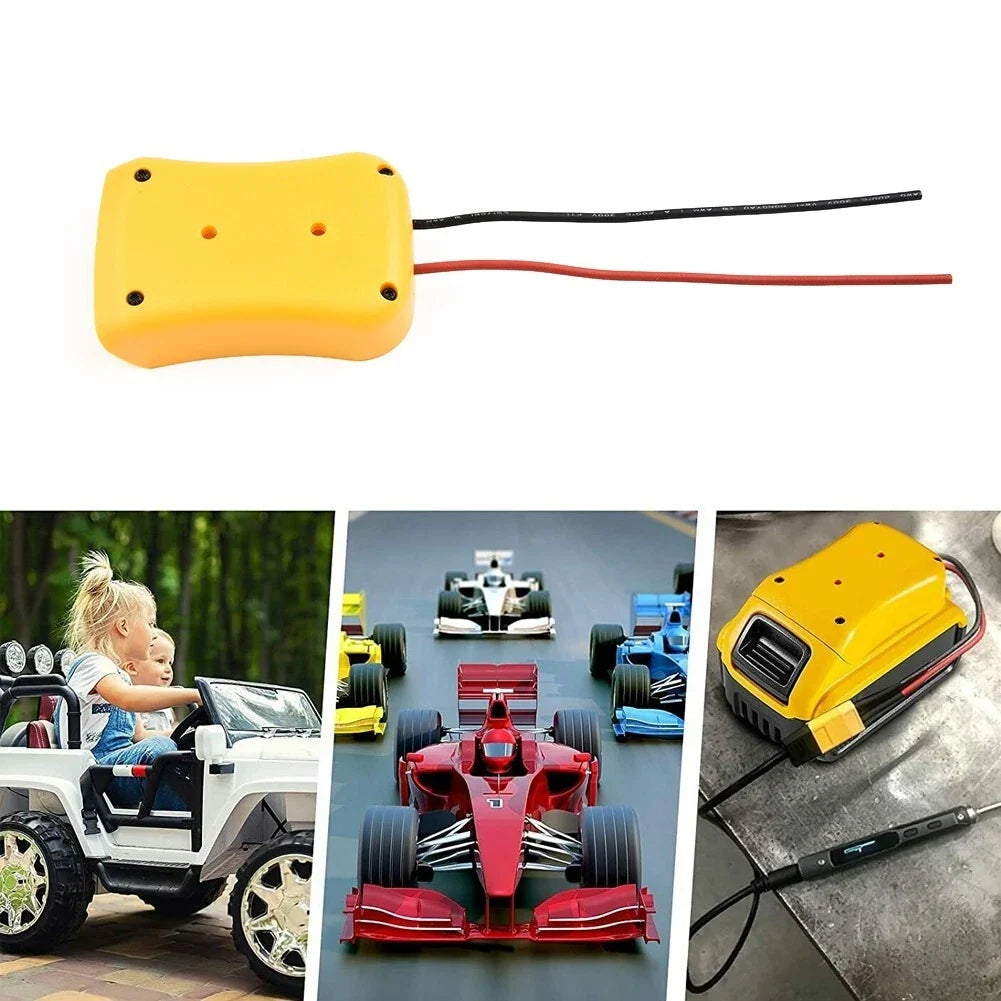 18V/20V Max Battery Adapter Holder for Power Connector 12AWG