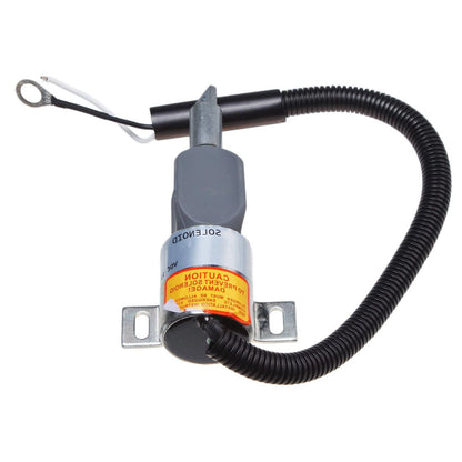 Fuel Shutoff Solenoid Valve for Mustang MTL20 Gehl CTL70 Isuzu 4JG1 (12V)