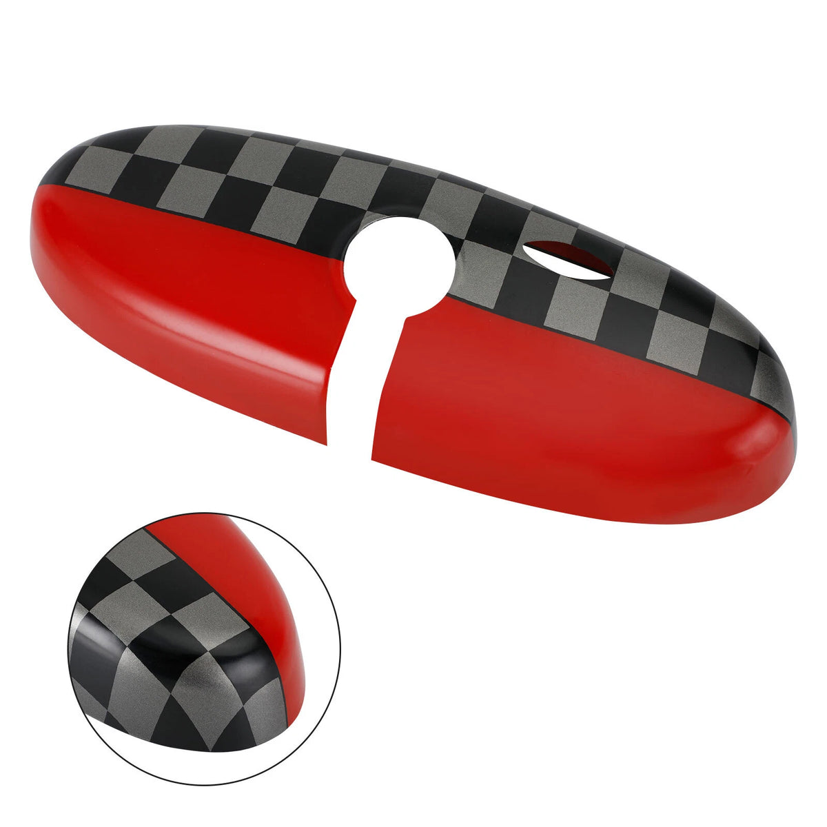 Rear View Mirror Cover for BMW Mini Cooper R55 R56 R57 (2007–2013)