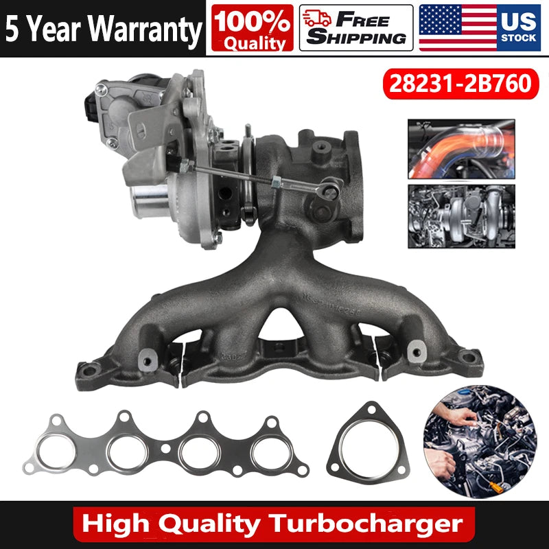 Turbo 28231-2B760 for Hyundai Tucson Kia Sportage (2016–2018)