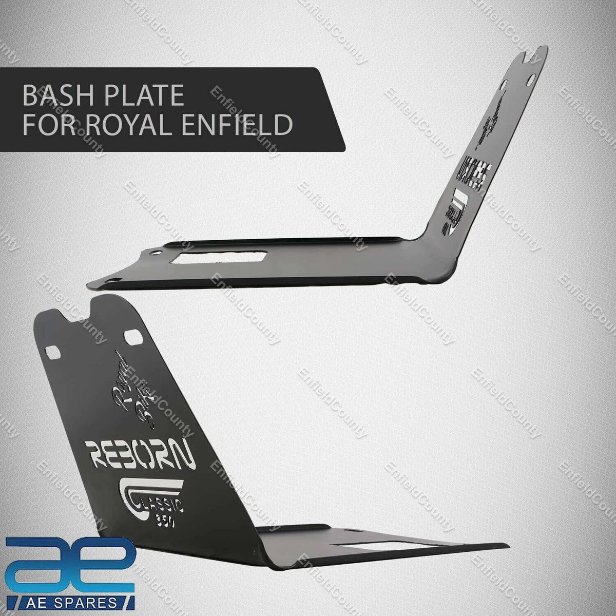 Engine Guard Sump Guard Bash Plate for Royal Enfield Classic Reborn 350