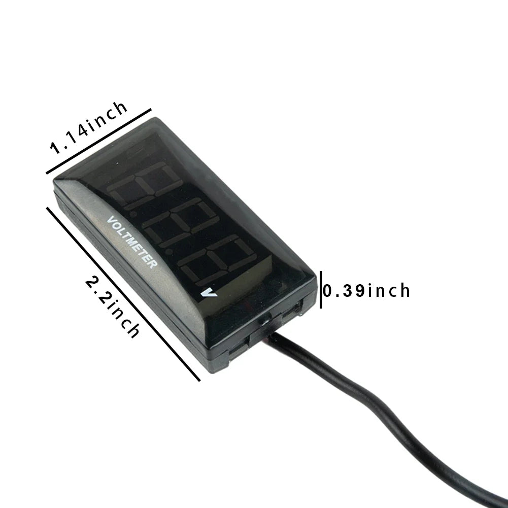 LED Digital Monitor Volt Meter Display for Caravan/Car (DC 12V)