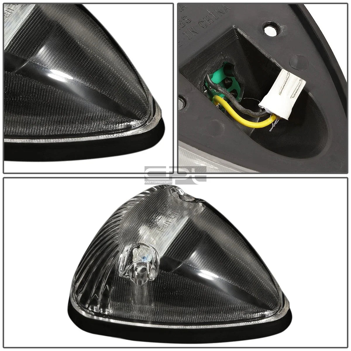 5Pcs Black Housing Blue LED Cab Roof Running Light for Dodge Ram (1994–1998)
