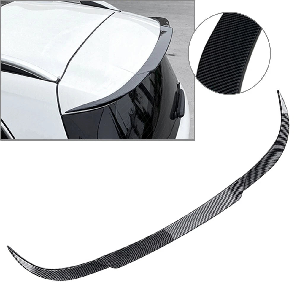 Rear Roof Lip Spoiler for Mercedes Benz GLB Class X247 (2020–2022) Carbon Fiber Black