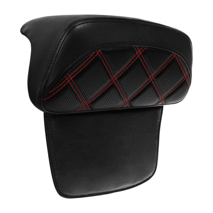 Chopped Razor Trunk Backrest Pad for Harley Electra Road Street Glide (2014–2025)