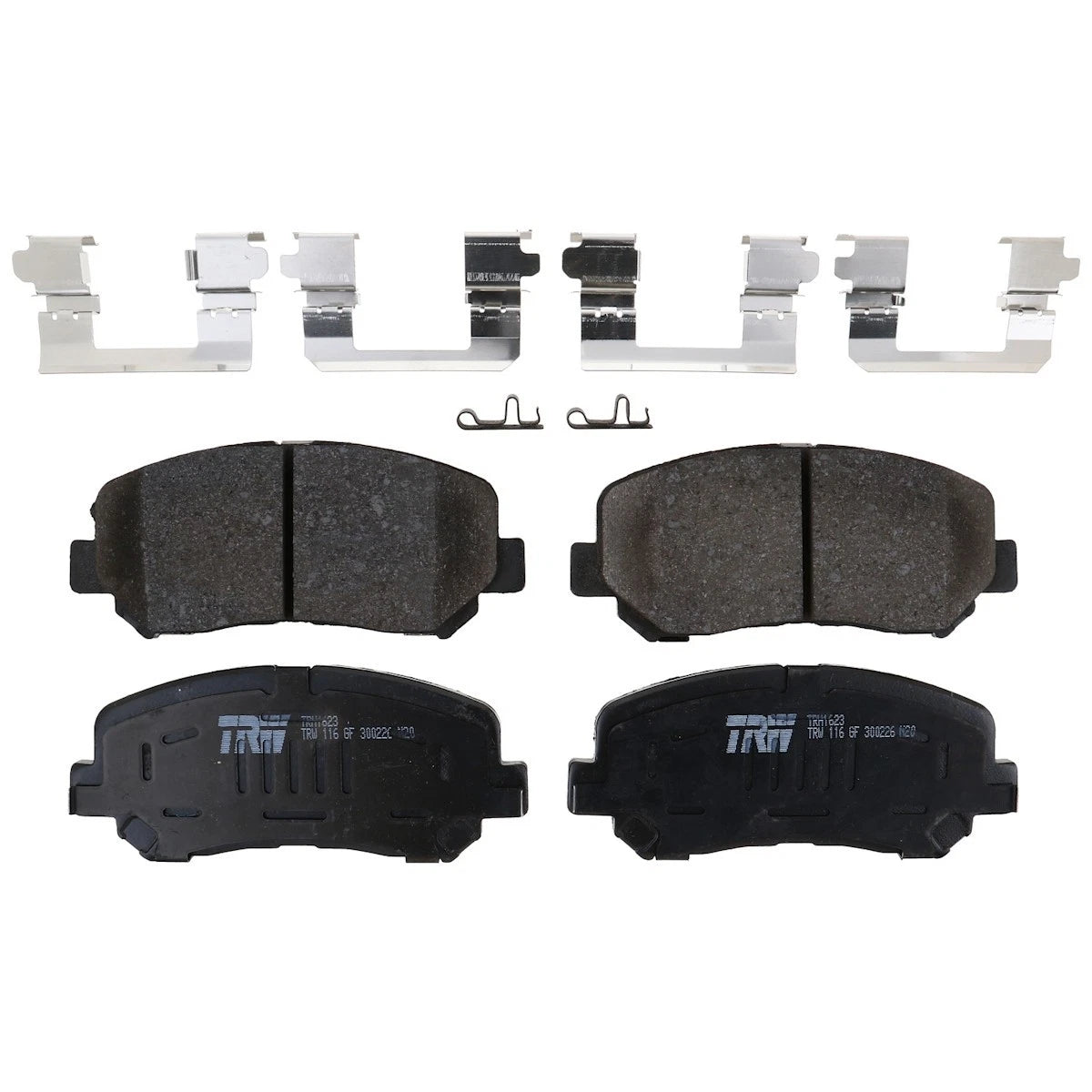 2X TRH1623 Brake Pad Set Front for Mazda CX-5 (2013–2020)