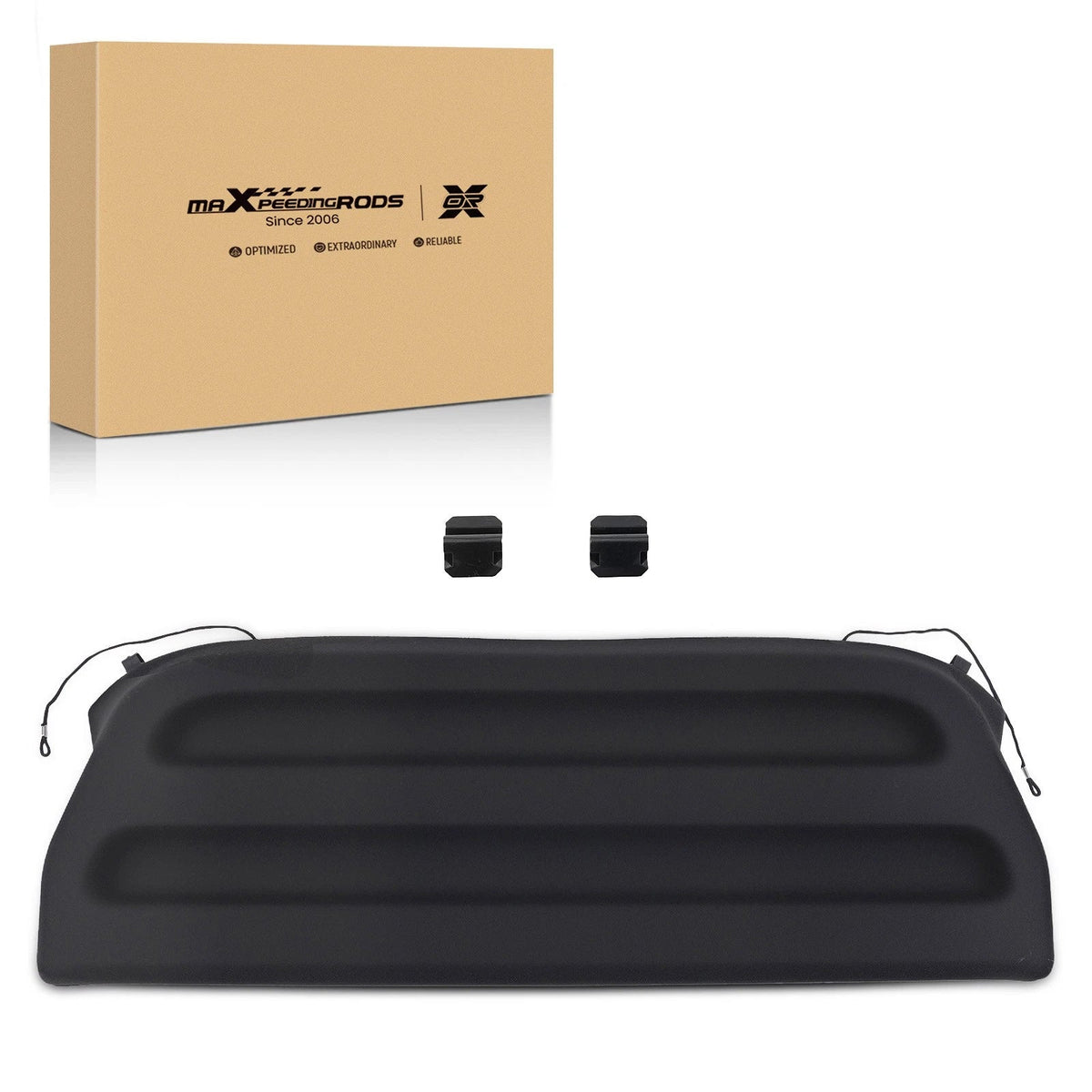 Cargo Cover for Honda Fit (2015–2019) - Black Trunk Shade
