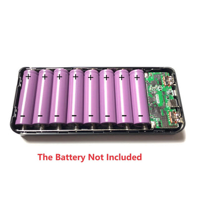 Welding-Free DIY PD Power Bank Case 18650 Battery Fast Charger Box