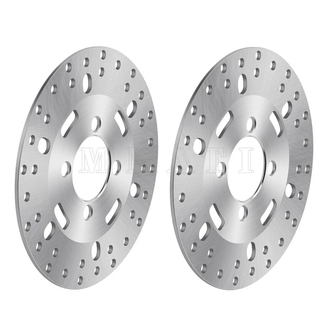 2X Front Brake Disc Rotors for Yamaha Wolverine 350, Kodiak 400, Grizzly 400