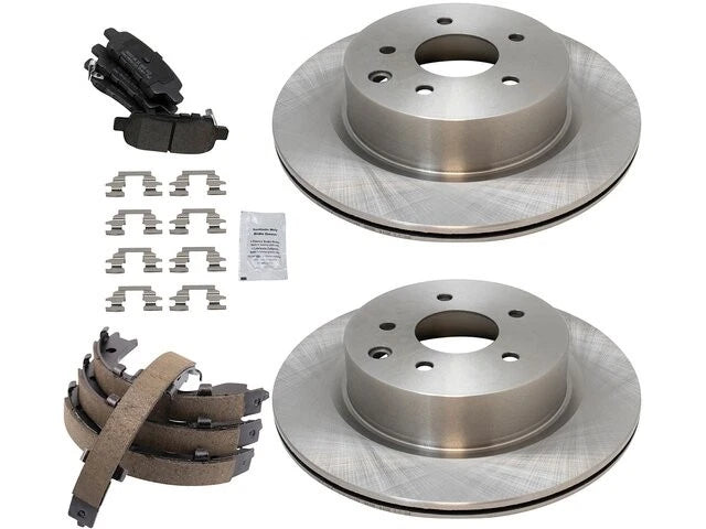 Set of 4 Brake Pads and Rotors for Infiniti QX50 (2014–2017) 95457BKTX