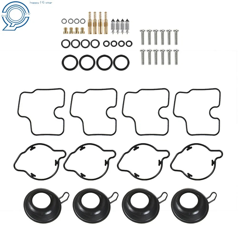 Set of 4 Carburetor Repair Kits for Honda CBR600F4 (1999–2000)