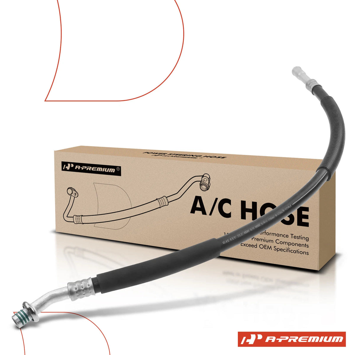 A/C Suction Line Compressor to Evaporator for Lincoln Town Car (1989–1990) 4811440, 55740, FOVY19867B, HA112134C