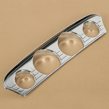 Tri-Line Gauge Trim Cover for Harley Touring Electra Street Glide (2014–2024)