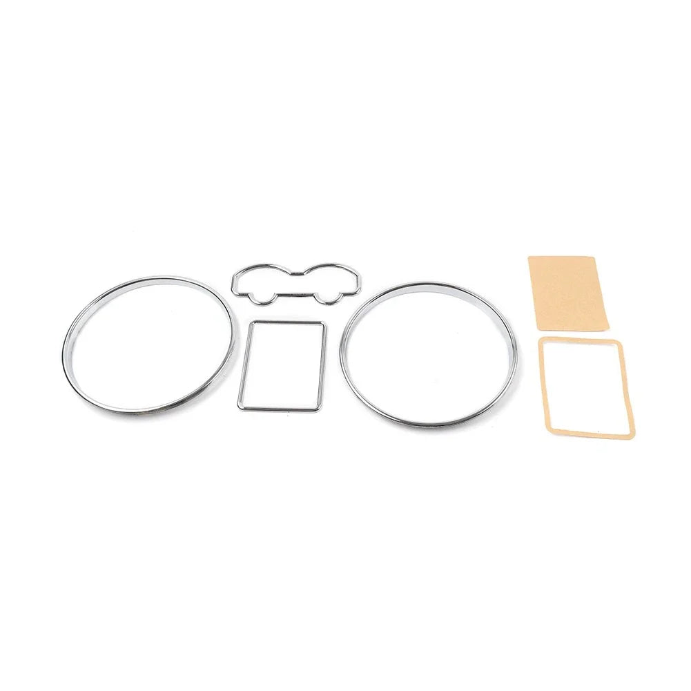 Speedometer Gauge Dial Rings Trim for VW Golf MK4, Passat B5, T4, Jetta 4, Bora