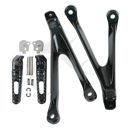 Rear Passenger Footrests Footpegs Bracket for Honda CBR1000RR (2008–2016)