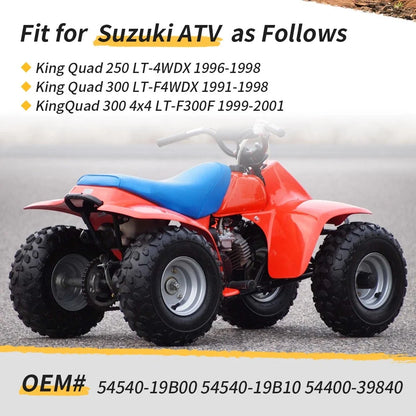 Front Brake Wheel Cylinders & Shoes Kit for Suzuki King Quad 300 (1991–1998)