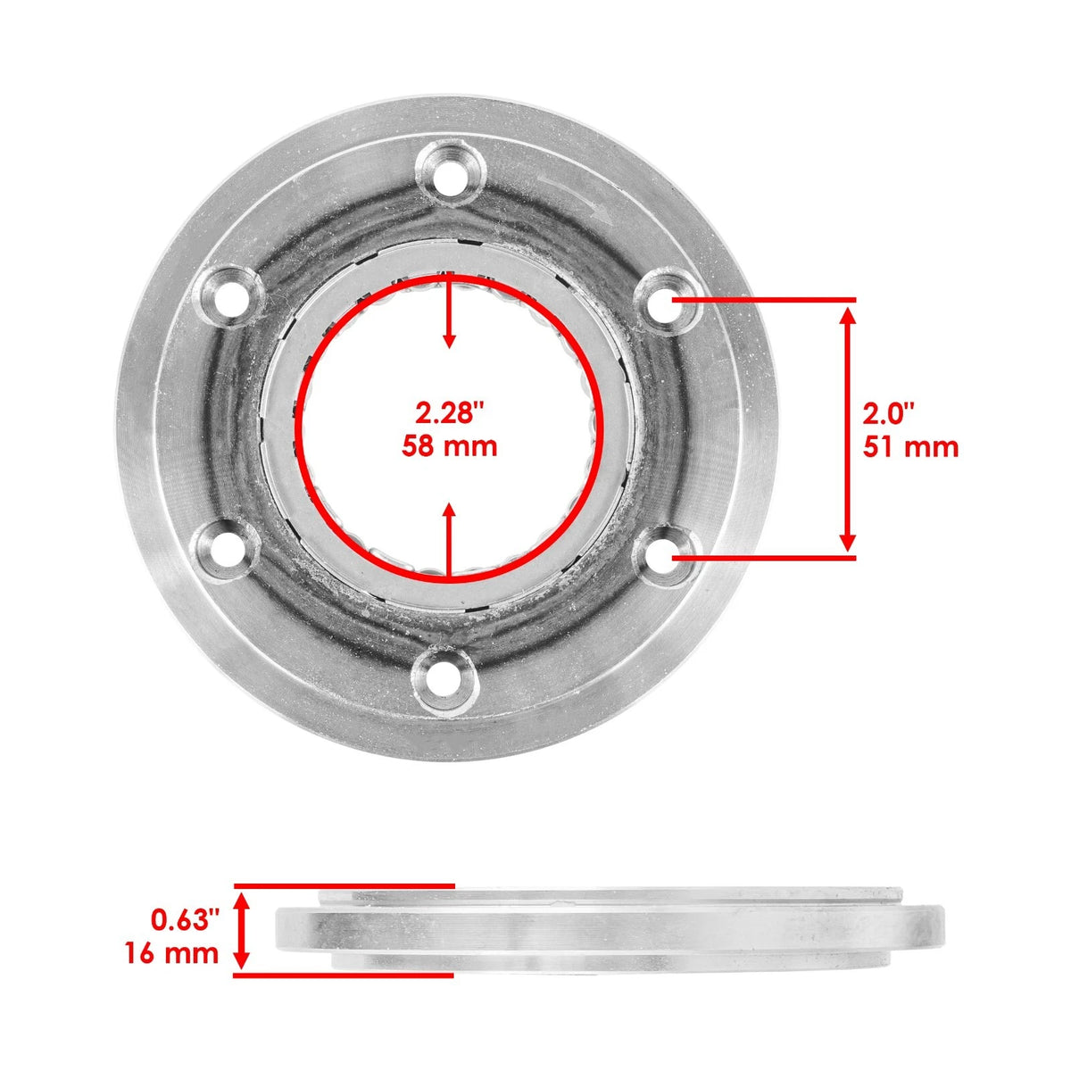 Starter Clutch One Way Bearing for Yamaha (5LP-15590-10-00, CL1521SC159ST)
